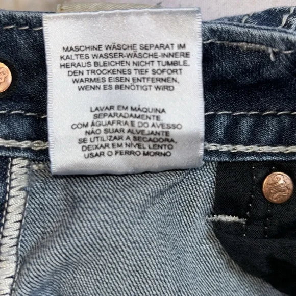 Miss Me Fleur De Lis Skinny Denim, Size 28 - Picture 16 of 16